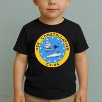 CV-64 USS Constellation U.S. Aircraft Carrier Toddler T-Shirt thumb 2