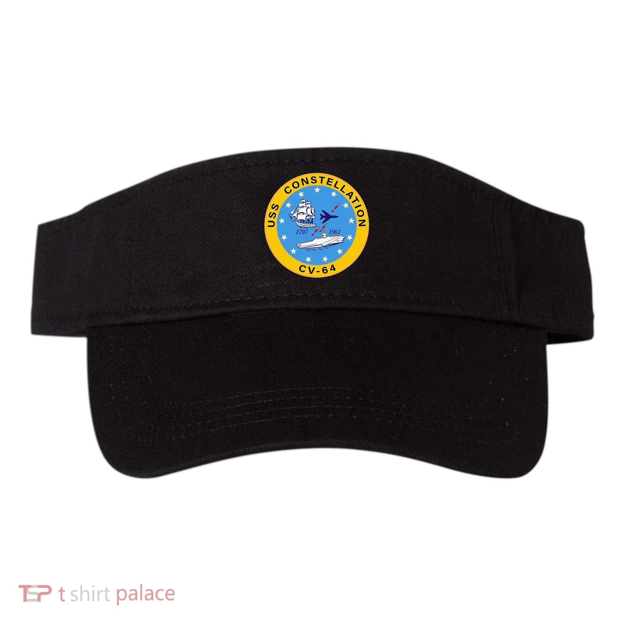 CV-64 USS Constellation U.S. Aircraft Carrier Visor