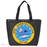 CV-64 USS Constellation U.S. Aircraft Carrier Tote Bag thumb 0