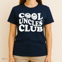 Cool Uncles Club Vintage Fathers Day T-Shirt thumb 4