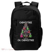 Chemistree Ugly Christmas Tree Sweater Chemistry Science Pun Gift Backpack thumb 0