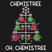 Chemistree Ugly Christmas Tree Sweater Chemistry Science Pun Gift Bucket Hat thumb 4