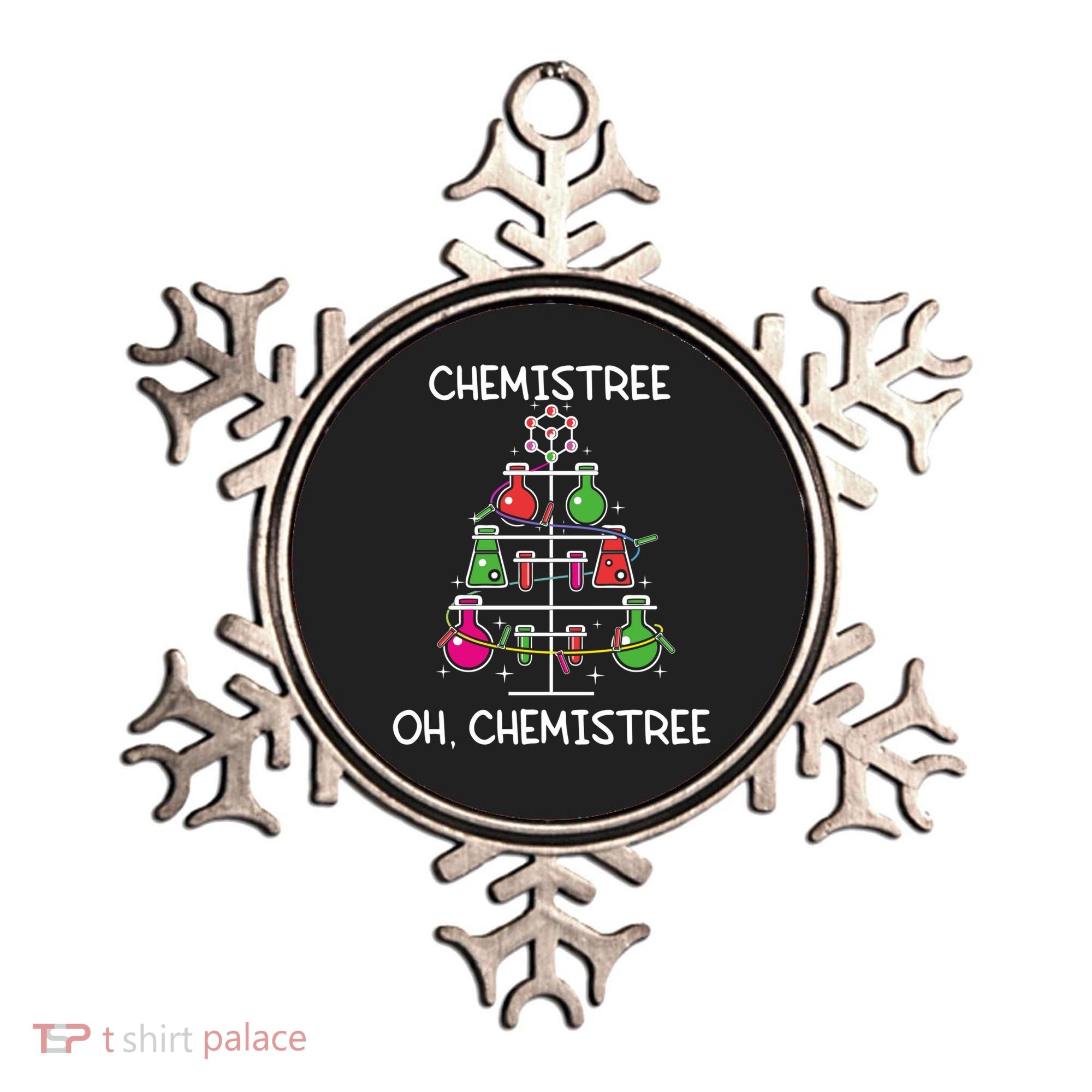 Chemistree Ugly Christmas Tree Sweater Chemistry Science Pun Gift Ornament