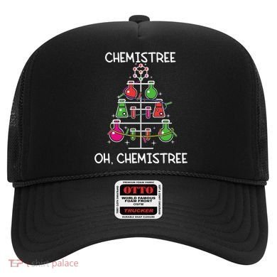 Chemistree Ugly Christmas Tree Sweater Chemistry Science Pun Gift Hat