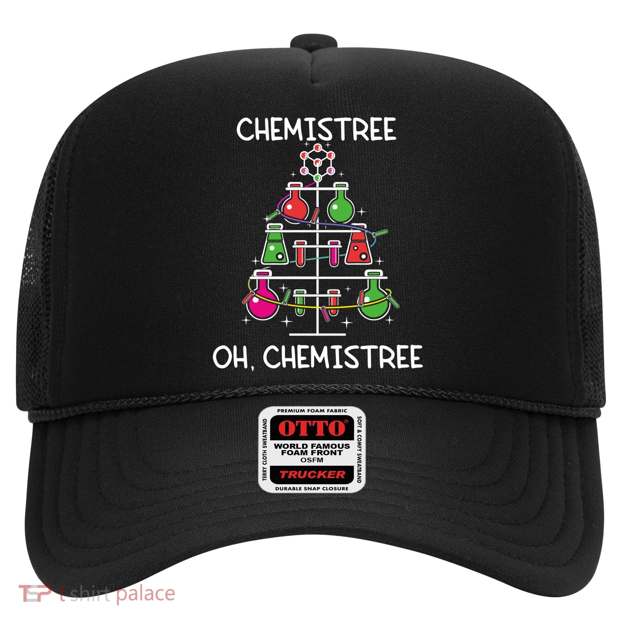 Chemistree Ugly Christmas Tree Sweater Chemistry Science Pun Gift Hat