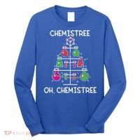 Chemistree Ugly Christmas Tree Sweater Chemistry Science Pun Gift Long Sleeve Shirt thumb 0