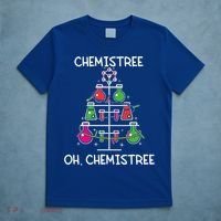 Chemistree Ugly Christmas Tree Sweater Chemistry Science Pun Gift T-Shirt thumb 5
