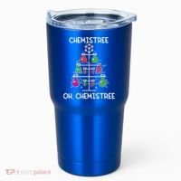 Chemistree Ugly Christmas Tree Sweater Chemistry Science Pun Gift Tumbler thumb 0