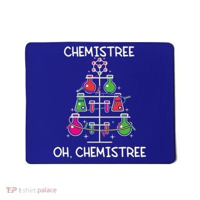 Chemistree Ugly Christmas Tree Sweater Chemistry Science Pun Gift Mousepad