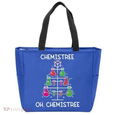 Chemistree Ugly Christmas Tree Sweater Chemistry Science Pun Gift Tote Bag