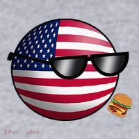 Countryballs Usa Women's Sweatshirt thumb 2