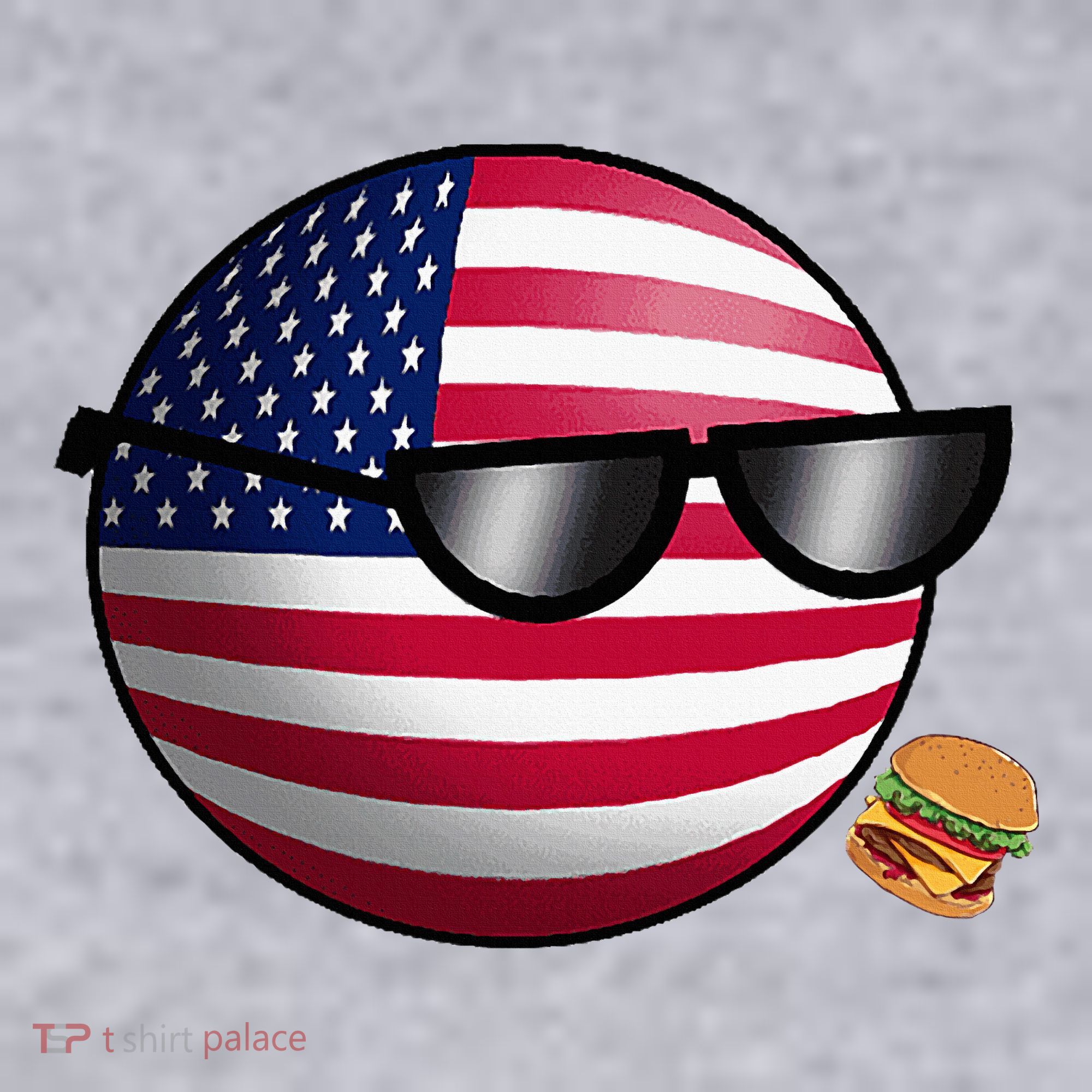 Countryballs Usa Women's Sweatshirt