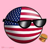 Countryballs Usa Coaster thumb 2