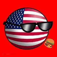 Countryballs Usa Santa Hat thumb 1