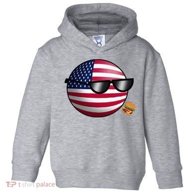 Countryballs Usa Toddler Hoodie