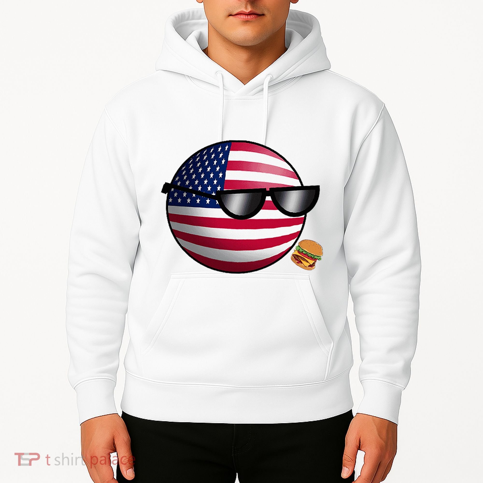 Countryballs Usa Hoodie