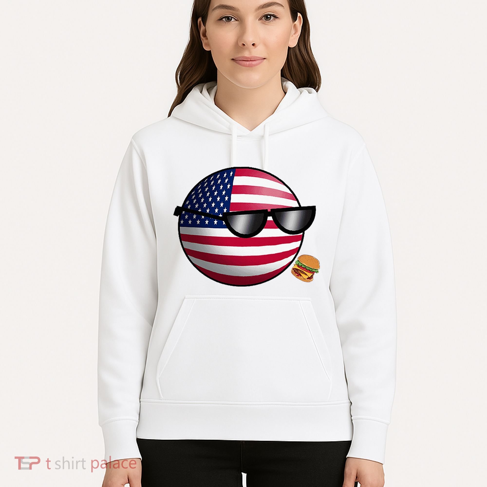 Countryballs Usa Hoodie