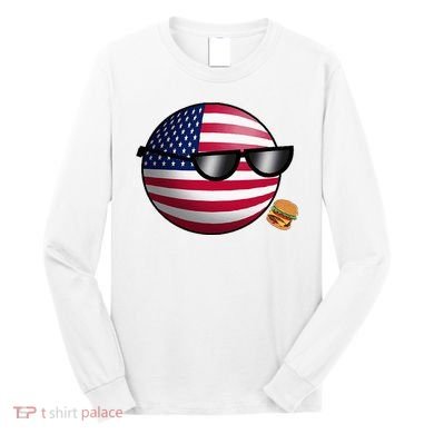 Countryballs Usa Long Sleeve Shirt