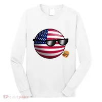 Countryballs Usa Long Sleeve Shirt thumb 0