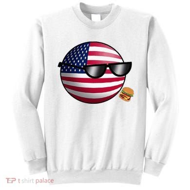 Countryballs Usa Sweatshirt