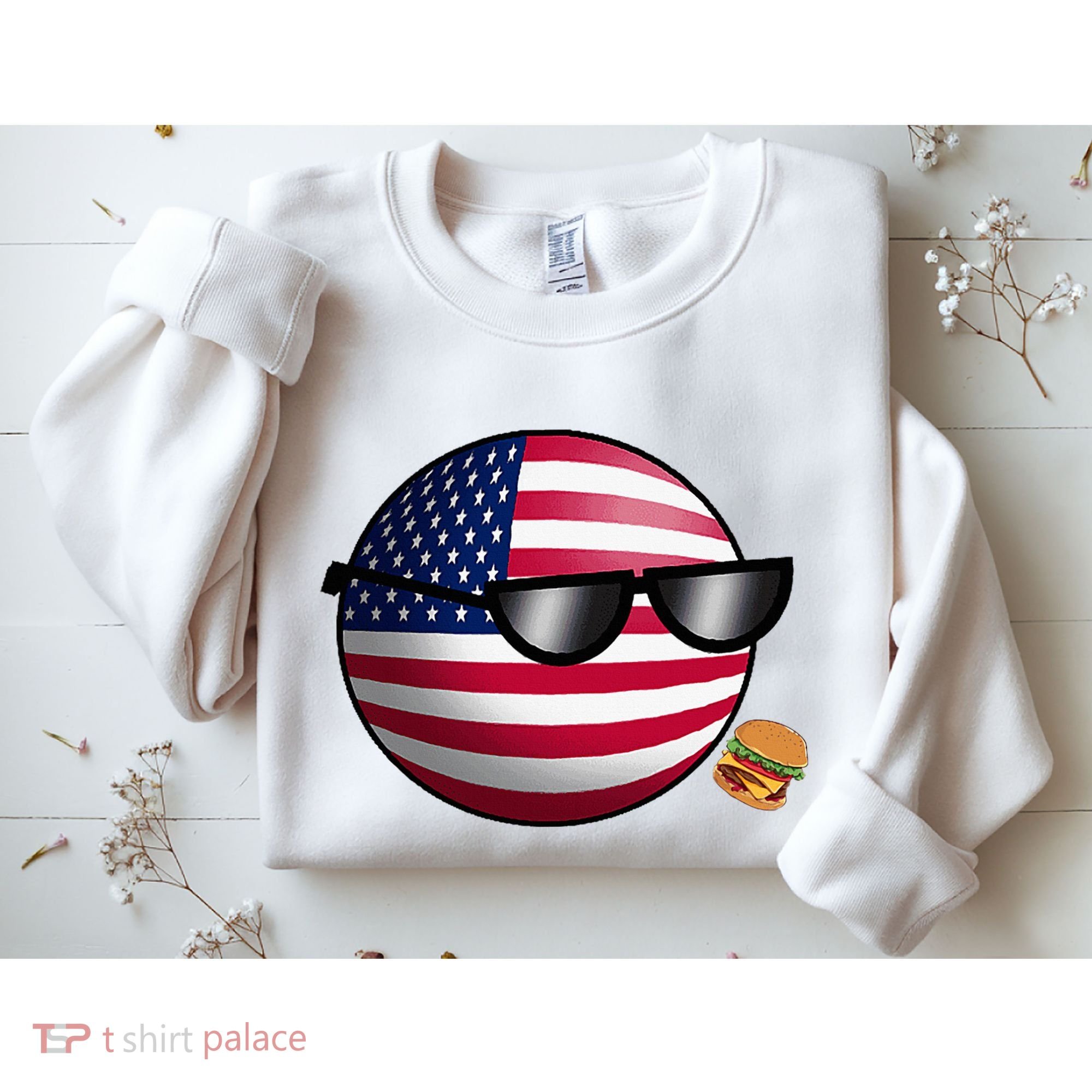 Countryballs Usa Sweatshirt