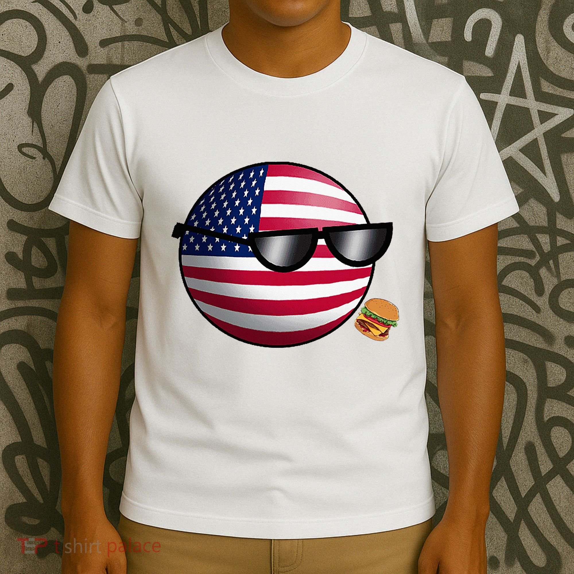 Countryballs Usa T-Shirt