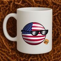 Countryballs Usa Coffee Mug thumb 2