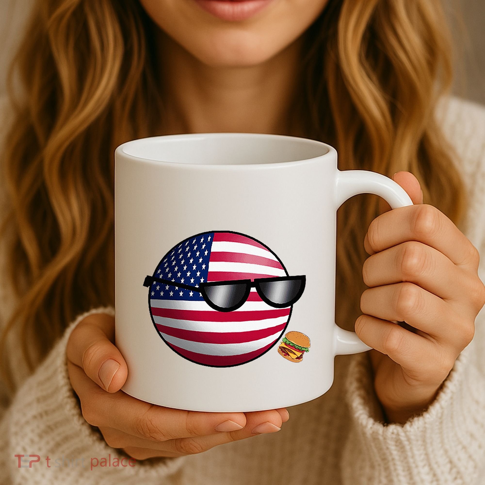 Countryballs Usa Coffee Mug