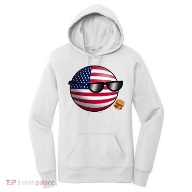 Countryballs Usa Women's Hoodie