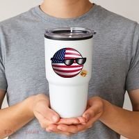 Countryballs Usa Tumbler thumb 2