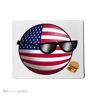 Countryballs Usa Mousepad