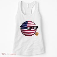Countryballs Usa Women's Tank Top thumb 0