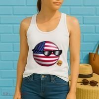 Countryballs Usa Women's Tank Top thumb 2