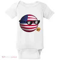 Countryballs Usa Baby Bodysuit thumb 0