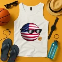 Countryballs Usa Tank Top thumb 4