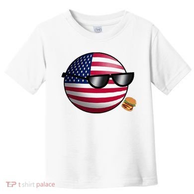Countryballs Usa Toddler T-Shirt