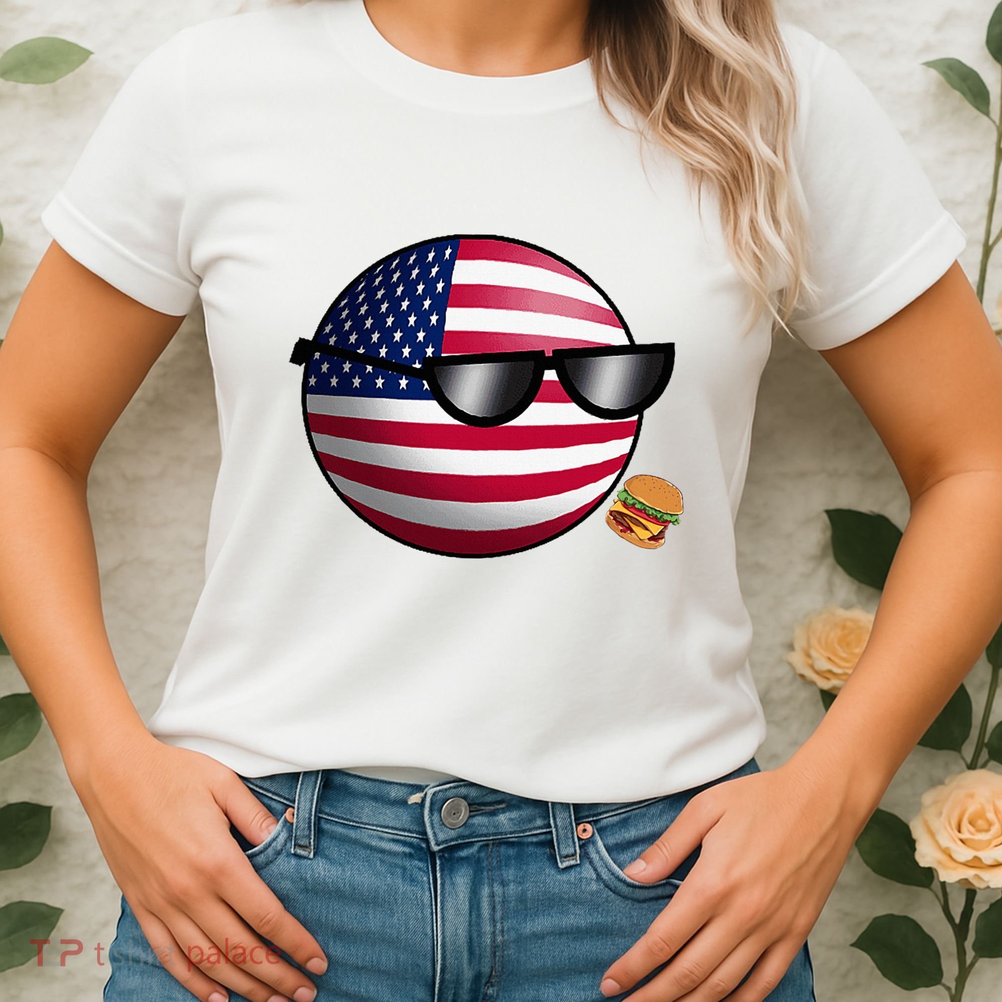 Countryballs Usa Women's T-Shirt