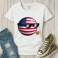 Countryballs Usa Women's T-Shirt thumb 3