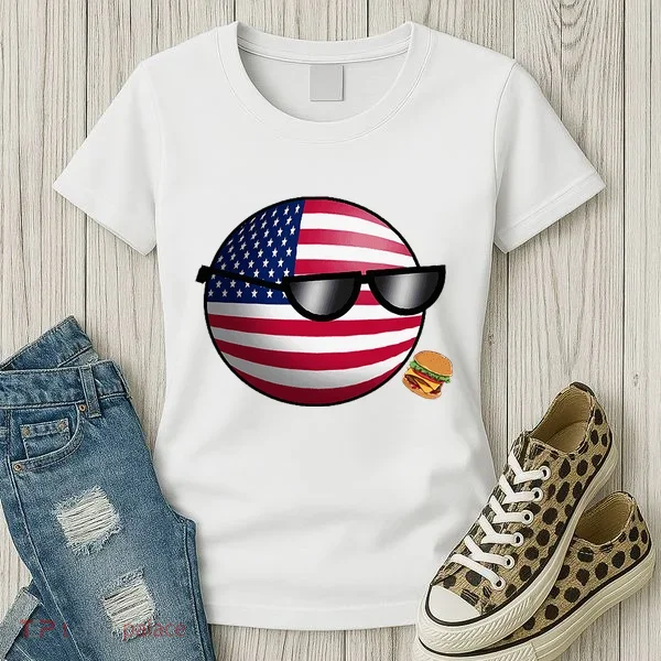 Countryballs Usa Women's T-Shirt