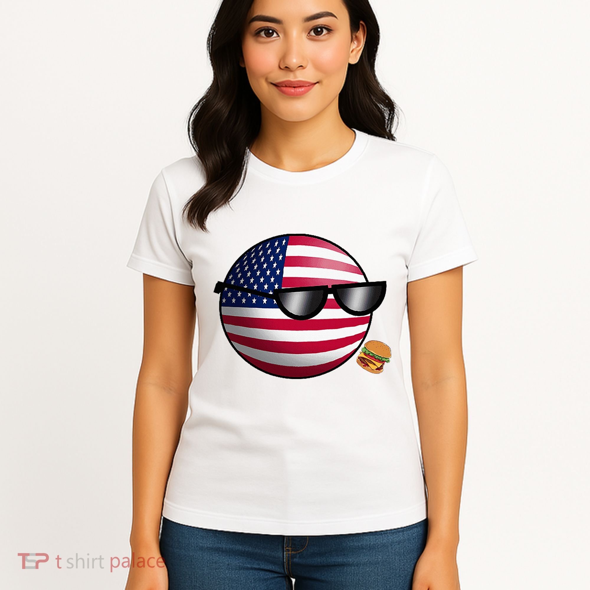 Countryballs Usa Women's T-Shirt