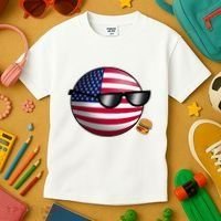 Countryballs Usa Kids T-Shirt thumb 3