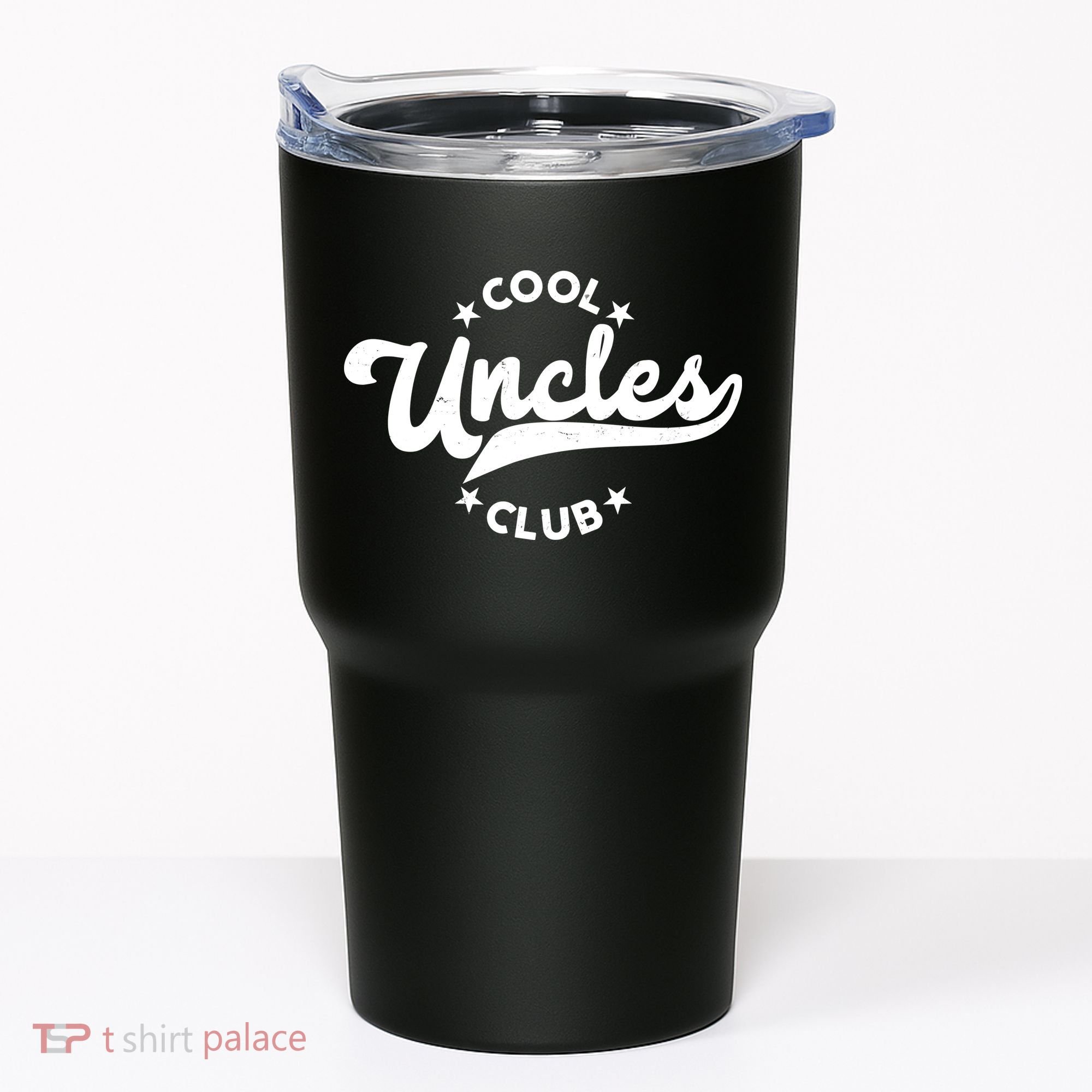 Cool Uncles Club Emblem Tumbler