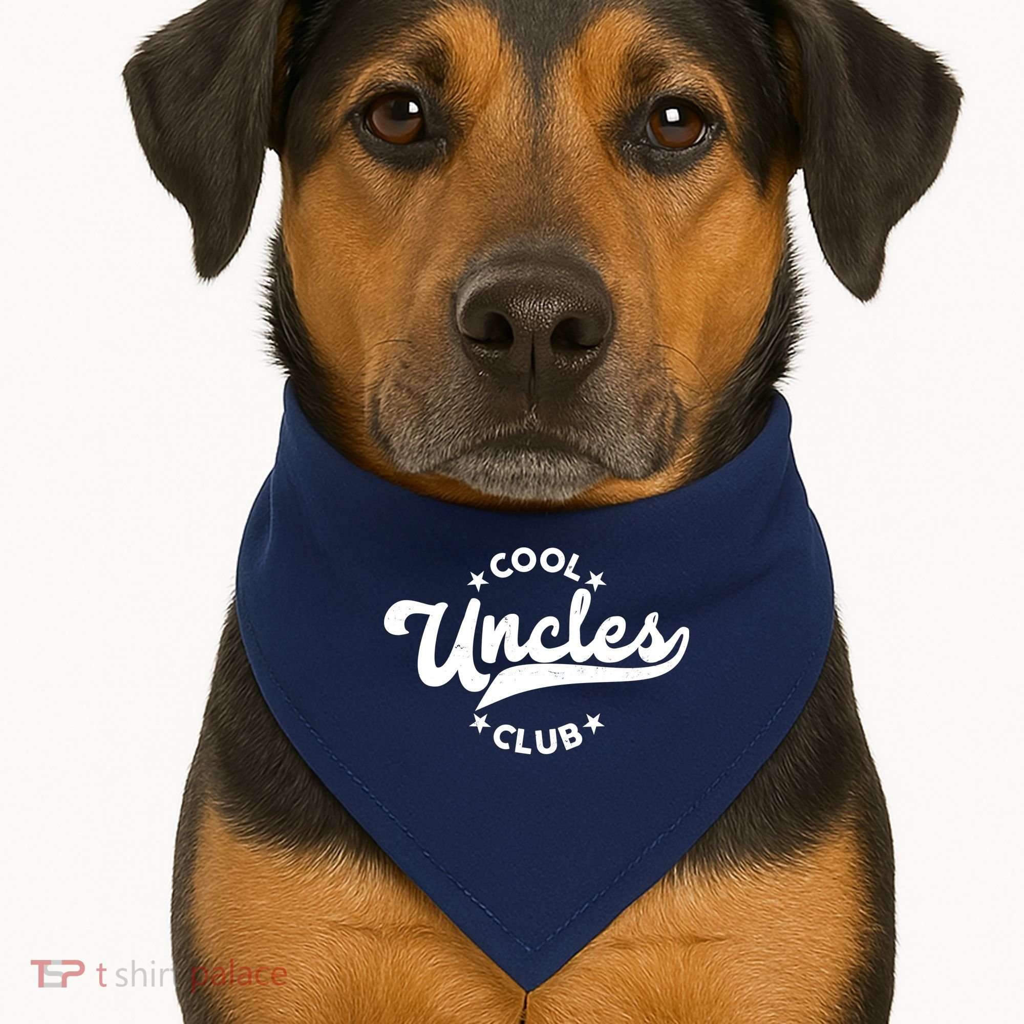 Cool Uncles Club Emblem USA-Made Doggie Bandana
