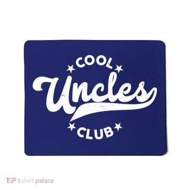 Cool Uncles Club Emblem Mousepad