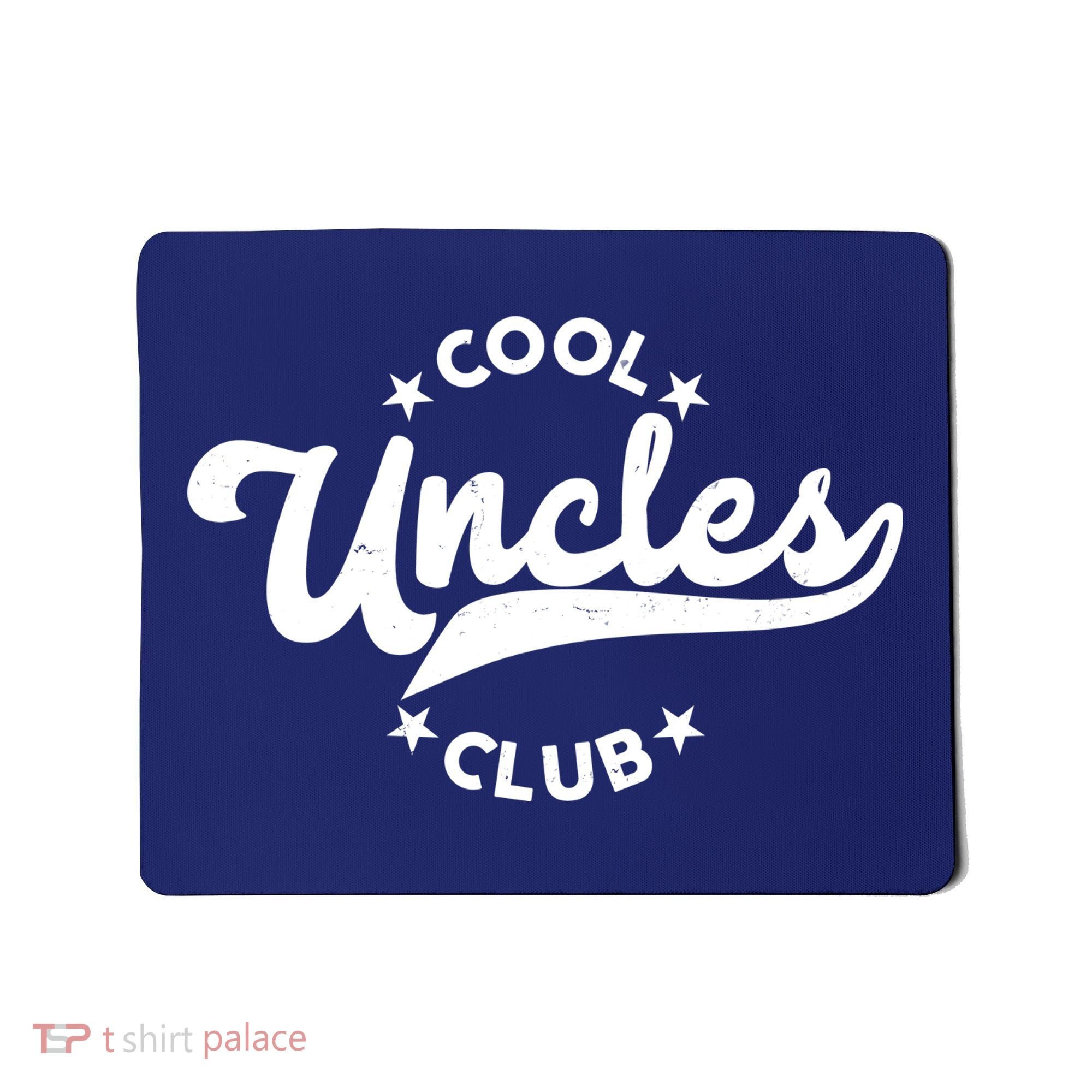 Cool Uncles Club Emblem Mousepad