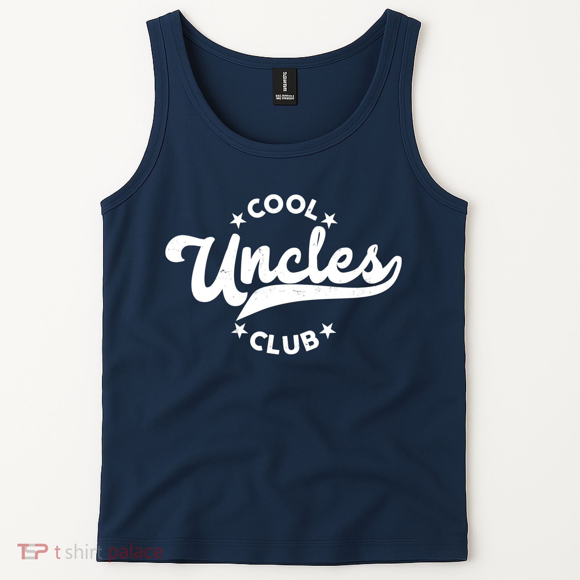 Cool Uncles Club Emblem Tank Top