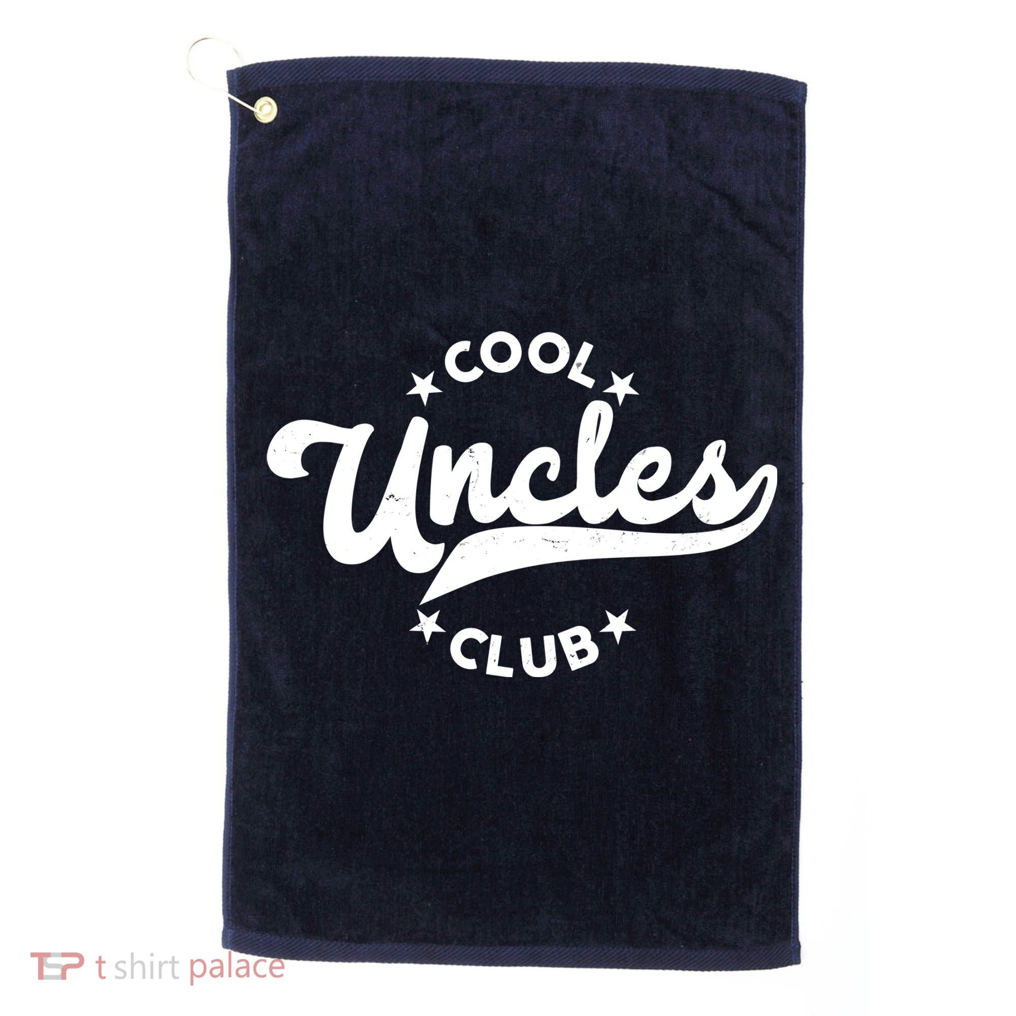 Cool Uncles Club Emblem Golf Towel