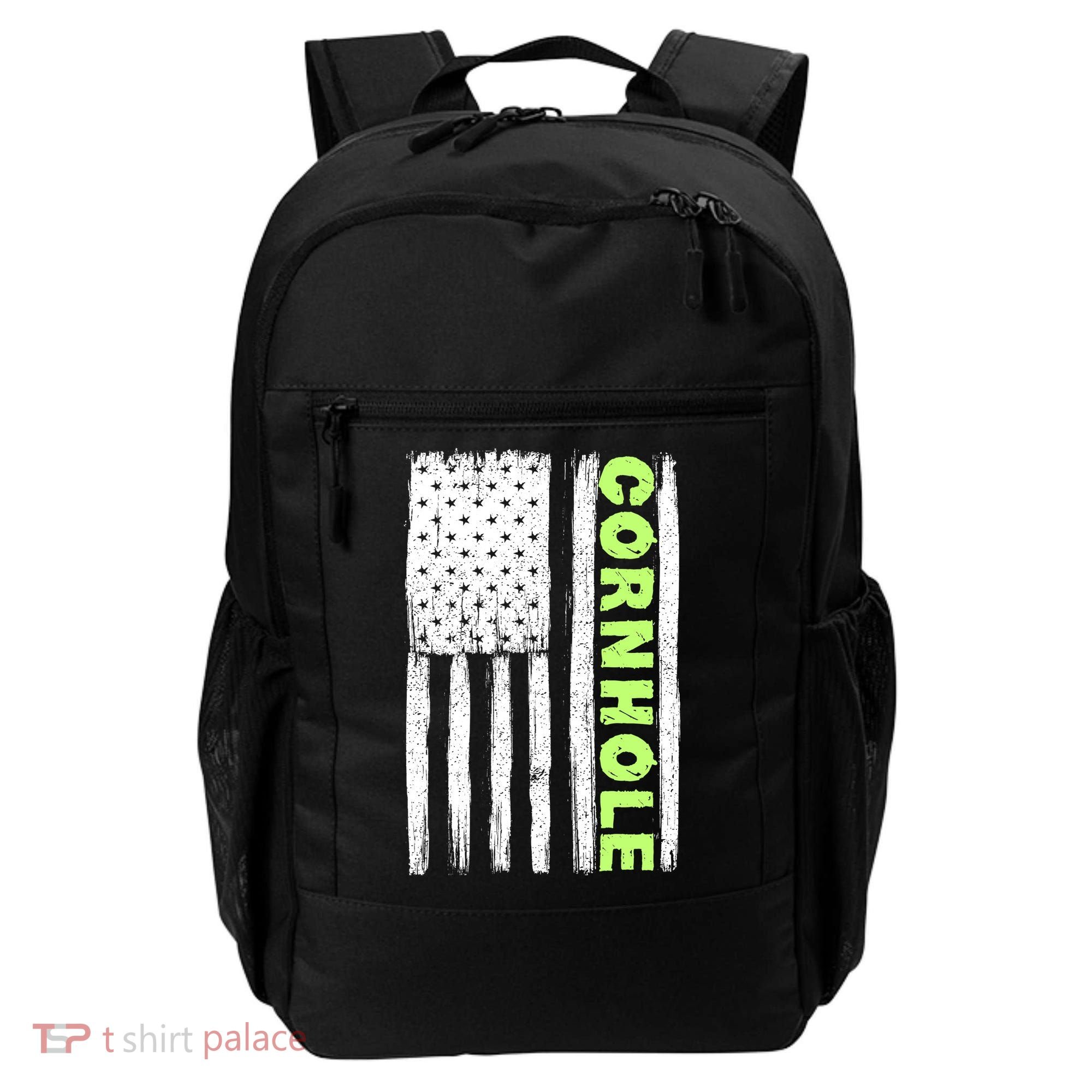 Cornhole Us Flag Backpack