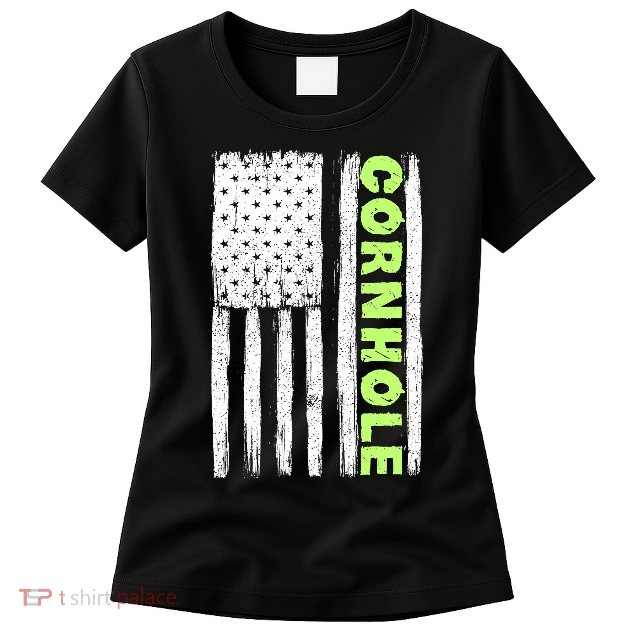 Cornhole Us Flag Women's T-Shirt