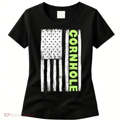 Cornhole Us Flag Women's T-Shirt